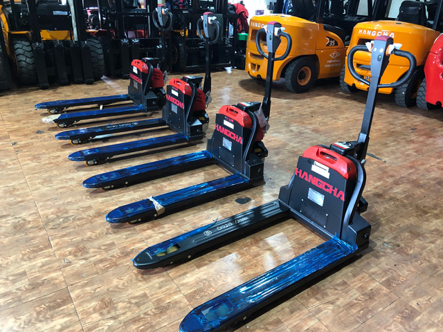 Xe nâng tay điện thấp Pallet Truck